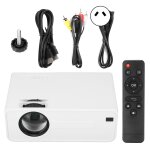 Mini projecteur 4 pouces portable haute dfinition wifi led projecteur domestique 100v 