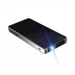 Mini projecteur android miracast bluetooth vidoprojecteur dlp hdmi noir + sd 16go yonis
