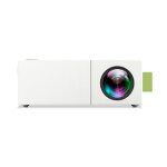Mini projecteur led 1080p compatible avec le divertissement  domicile et les prsentations