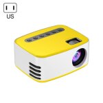 Mini projecteur led, 500 lumens, 3. 5mm, audio, 320x240 pixels, usb, compatible hdmi, lecteur multimdia ...