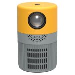 Mini projecteur led lcd jusqu'� 100 pouces r�solution native 480x360 jaune yonis