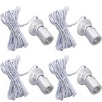 Mini projecteur led usb 5v, 4 pi�ces, spots d'affichage avec c�ble de 6. 6 pieds de long, pour lumi�res ...