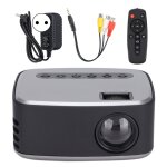 Mini projecteur vido led intelligent, avec interface multimdia hd, audio et vido pour home cinma, ...