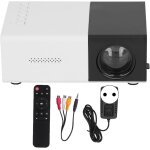 Mini projecteur, projecteur vido portable 1080p haut - parleurs intgrs multimdia home cinma projecteur ...