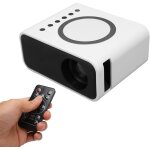 Mini projecteur, yt300 1080p full hd home cinma projecteur avec haut - parleur, projecteur portable ...