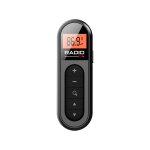 Mini radio fm de poche rechargeable recepteur radio portable 76 - 108mhz avec ecran lcd retroeclaire ...