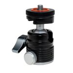 Mini rotule de tr�pied avec supports � vis universels 1 / 4 pouce pour appareils photo reflex num�riques, ...