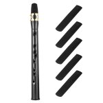 Mini saxophone portable avec 5 anches, instruments a vent en bois