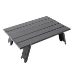 Mini table de camping portable et pliable, pour pique nique barbecue en plein air, vaisselle ultra lgre, ...