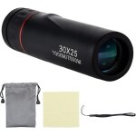 Mini t�lescope monoculaire, 30 x 25 t�lescope de vision nocturne hd, longues - vues portables, monoculaires ...