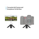 Mini tr�pied pour appareils photo et smartphones - portable, l�ger, flexible, pieds en caoutchouc pour ...