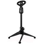 Mini trpied pour microphone, trepied micro support de microphone de bureau rglable portable pliable ...
