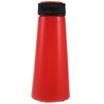 Mini trompette droite muter practice mute trompette embouchure entraneur muet pour dbutants, rouge
