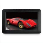 Mini tv portable numrique et analogique pour voiture, prise en charge usb, carte tf, 7 pouces, 1080p, ...