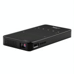 Mini videoprojecteur 4k android 9. 0 2gb + 32gb wifi 120 pouces lumineux 1000 - 2000 lumens noir yonis ...