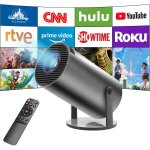 Mini vidoprojecteur, home cinma 4k mini projecteur avec android os, prend en charge 5g wifi, bt5. 0, ...