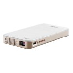 Mini vidoprojecteur portable android 4k pico projecteur intelligent wifi + sd 256go blanc yonis