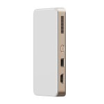Mini vidoprojecteur portable android 4k pico projecteur intelligent wifi + sd 64go blanc yonis