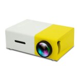 Mini vid�oprojecteur portable home cinema 400 lumens led hdmi usb micro sd blanc yonis