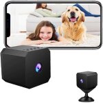 Mini wireless spy camera, 1080p wifi surveillance camera indoor & outdoor wireless invisible remote discrete ...