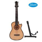 Miniature acoustique classique mod�le de guitare mini bois guitare bureau d�coration cadeaux20cm