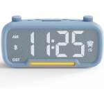 Minorz radio rveil ados pour la chambre a coucher, rveil matin avec radio fm enceinte bluetooth port ...