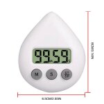 Minuterie de douche numérique étanche, économiseur d'énergie, compte à rebours électronique, goutte d'eau, ... Minuterie de douche numérique étanche, économiseur d'énergie, compte à rebours électronique, goutte d'eau, ...