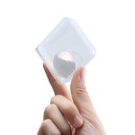 Miroir adhsif compact pour tlphone, plaques mtalliques pour selfie, compatible avec iphone samsung, ...