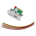 Mise � niveau bluetooth 5. 0 autoradio lecteur mp3 5v 12v wma d�codeur module audio fm tf usb 3. 5mm ...