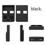For miyoo mini plus game console protective silicone case soft cover anti - slip sleeve with lanyard