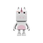 Mob dancing animals licorne - enceinte sans fil bluetooth - gris