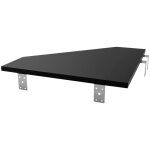 Modular side rack adapter black glorious dj