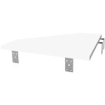 Modular side rack adapter white glorious dj