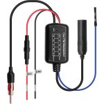 Modulateur audio de voiture pour lecteur cd, adaptateur de musique bluetooth, modulateur audio fm pour ...