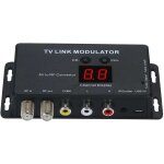 Modulateur uhf, tm70 uhf tv link modulator convertisseur av vers rf extension ir, modulateur modulateur ...