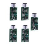 Module de ramassage transmetteur fm, 5 pièces, mini microphone sans fil, émetteur audio sans fil, noyau ... Module de ramassage transmetteur fm, 5 pièces, mini microphone sans fil, émetteur audio sans fil, noyau ...