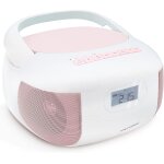 Mondodigitale - lecteur cd radio portable bluetooth eden, mp3 avec port usb, lecteur carte micro sd, ...