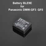 Mondpalast remplacement batterie li - ion type avec infochip pour panasonic lumix dmc - gf3 gf5 dmw - ...