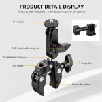 Moniteur de montage sur pince pour caméra super clamp 360 adaptateur de bras magique à rotule avec 1 ... Moniteur de montage sur pince pour caméra super clamp 360 adaptateur de bras magique à rotule avec 1 ...