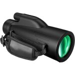 Monoculaire 12x50 hd �tanche prisme bak4 avec tr�pied m�tallique et adaptateur smartphone pour observation ...