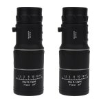 Monoculaire 16x52 haute performance avec double mise au point, optique multicouche, l�ger pour les activit�s ...