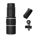 Monoculaire 16x52 pour smartphone avec prisme bak4 et support t�l�phone yonis