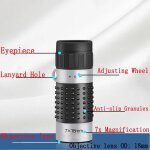 Monoculaire portable haute qualit� pour chasse golf randonn�e observation yonis