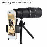 Monoculaire de sport � distance 16x52, zoomable, faible luminosit�, vision nocturne, pour l'observation ...