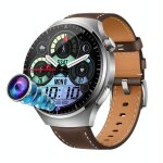 Montre espion 1. 53' cam�ra gps 2gb 32gb android 8. 1 wifi bluetooth argent yonis