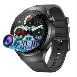 Montre espion 1. 53' cam�ra gps 2gb 32gb android 8. 1 wifi bluetooth gris fonc� yonis