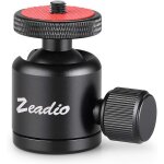 Monture � t�te sph�rique en m�tal, montage tr�pied pour trou de filetage pour appareils photo, dslr, ...