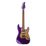 Mooer gtrs guitars standard 900 plum purple intelligent guitar avec syst�me sans fil et housse
