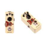 Mooer woodverb - reverb digitale 3 modes pour guitare acoustique
