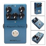 Mosky magnétique echo retard métal guitare electrique effet pédale 5 boutons vitesse regen effet véritable ... Mosky magnétique echo retard métal guitare electrique effet pédale 5 boutons vitesse regen effet véritable ...